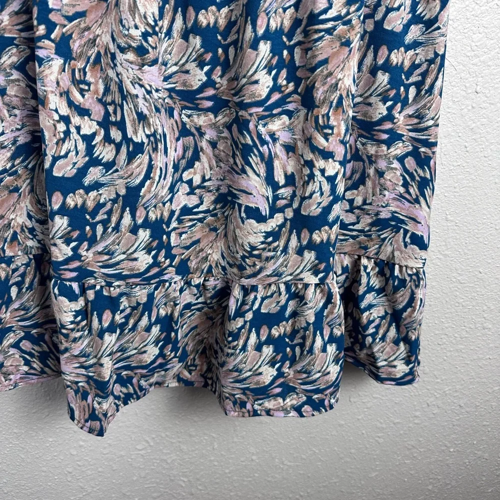 Gilli Blue and Pink Patterned Dress Size XLP - Picture 2 of 7